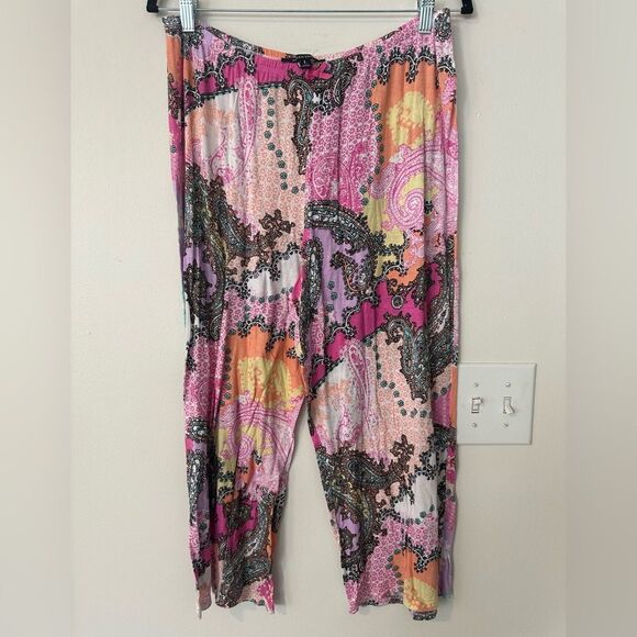 Ellen Tracy Multi-colored Pajama Set L - Picture 5 of 7